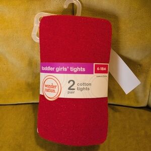 NWT Pair of Toddler Tights 6-18 Months